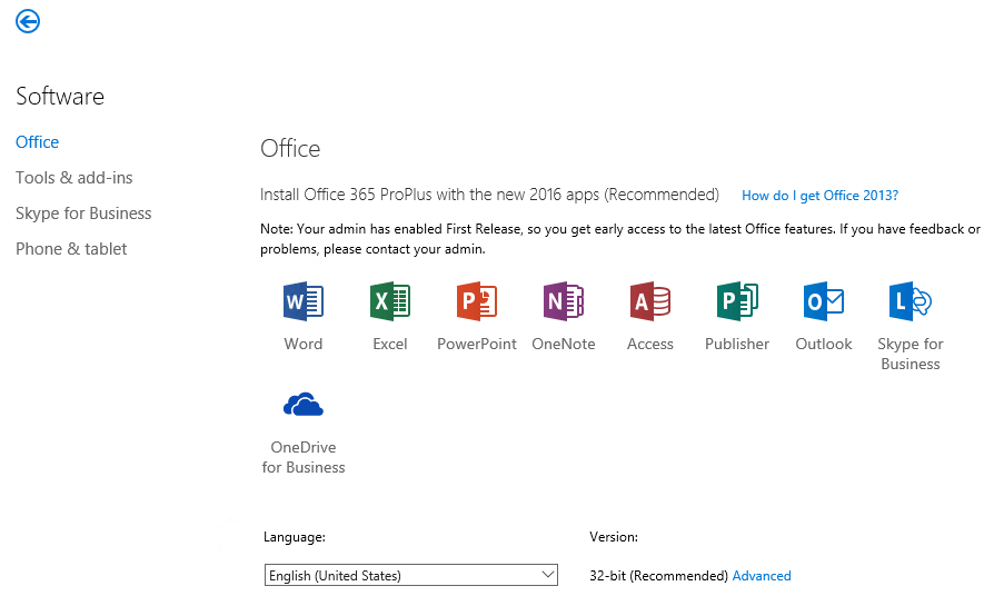 does office 365 for mac support 2 step